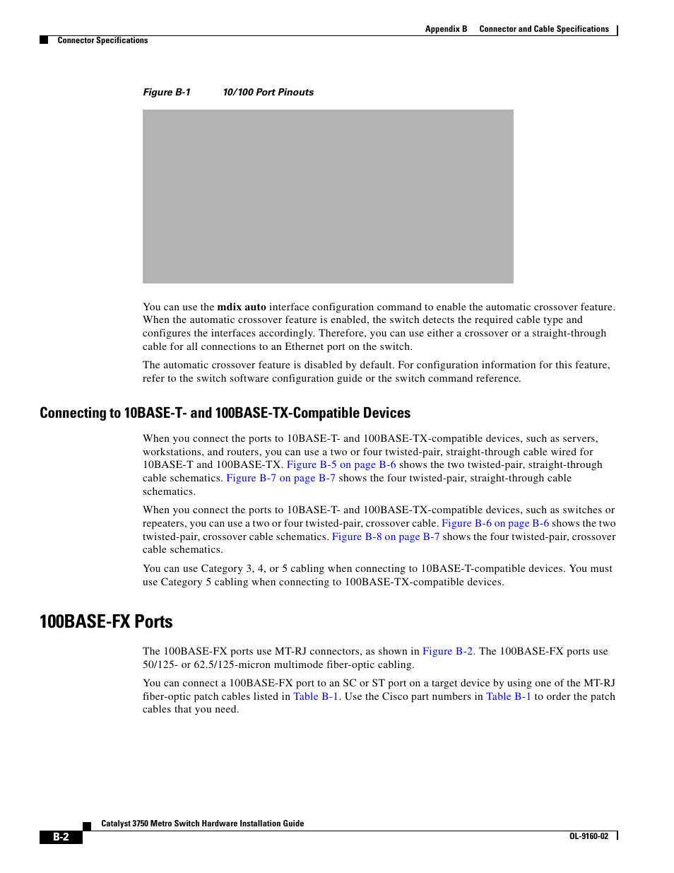 100base-fx ports | Cisco 3750 User Manual | Page 64 / 86