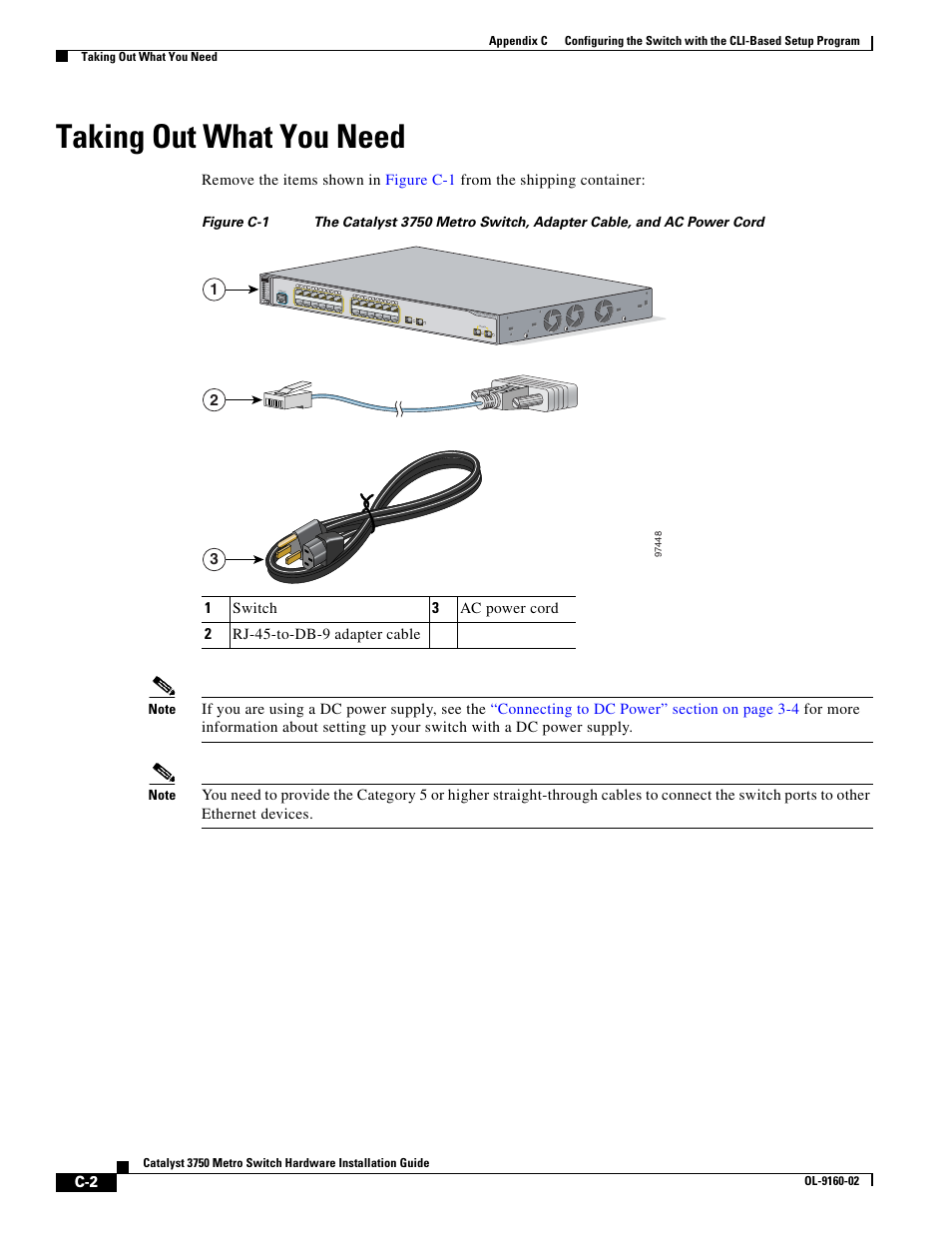Taking out what you need | Cisco 3750 User Manual | Page 74 / 86