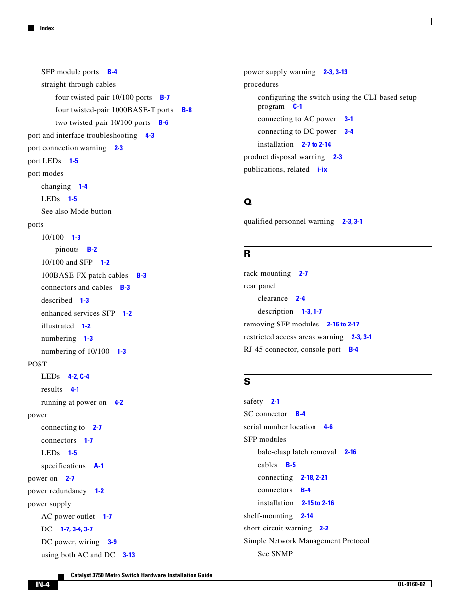 Cisco 3750 User Manual | Page 84 / 86