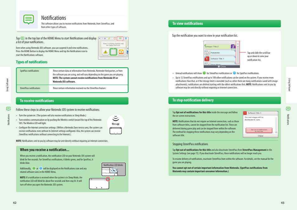 Notifications | Nintendo 3DS User Manual | Page 23 / 52