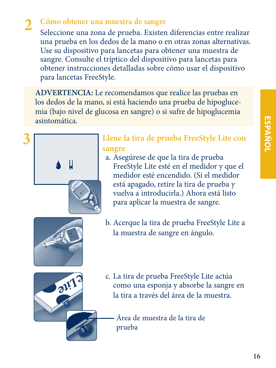 Abbott Freestyle Lite User Manual | Page 54 / 72