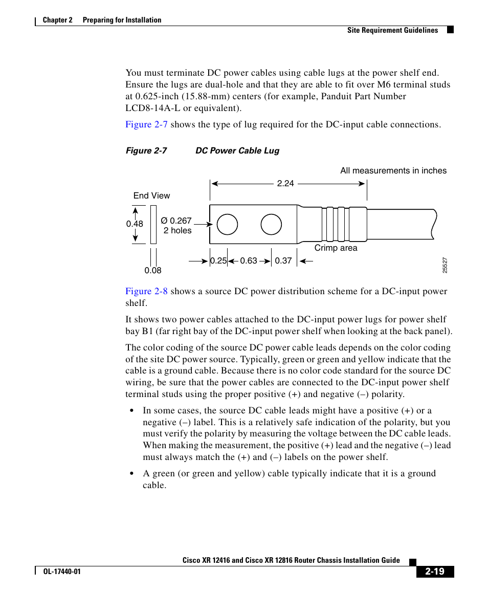 Cisco XR 12416 User Manual | Page 19 / 34