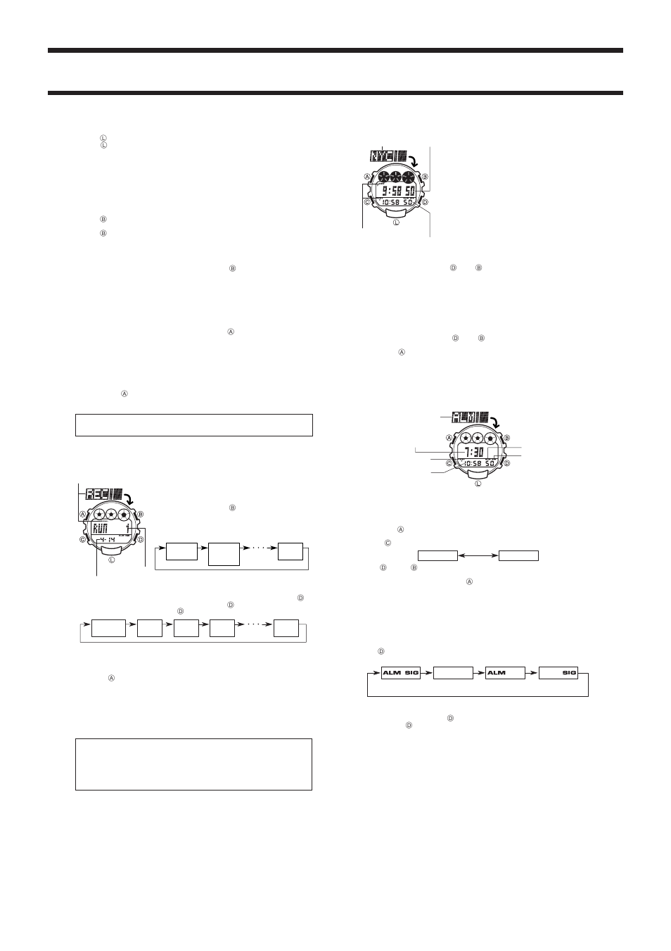 G-Shock G-2400 User Manual | Page 2 / 3