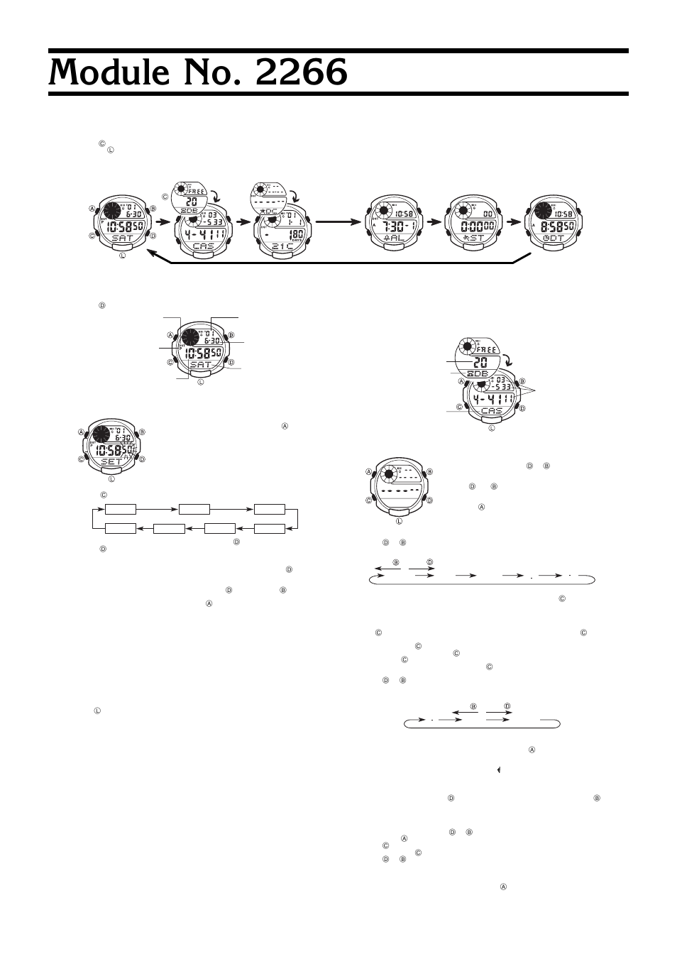 G-Shock G-2500-3V User Manual | 2 pages