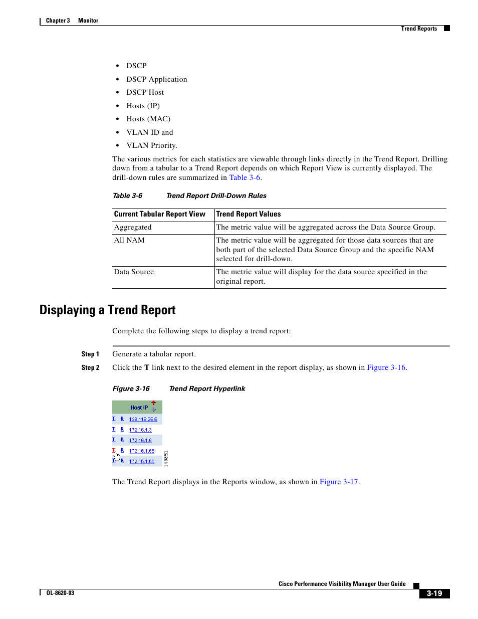 Displaying a trend report | Cisco OL-8620-03 User Manual | Page 19 / 22
