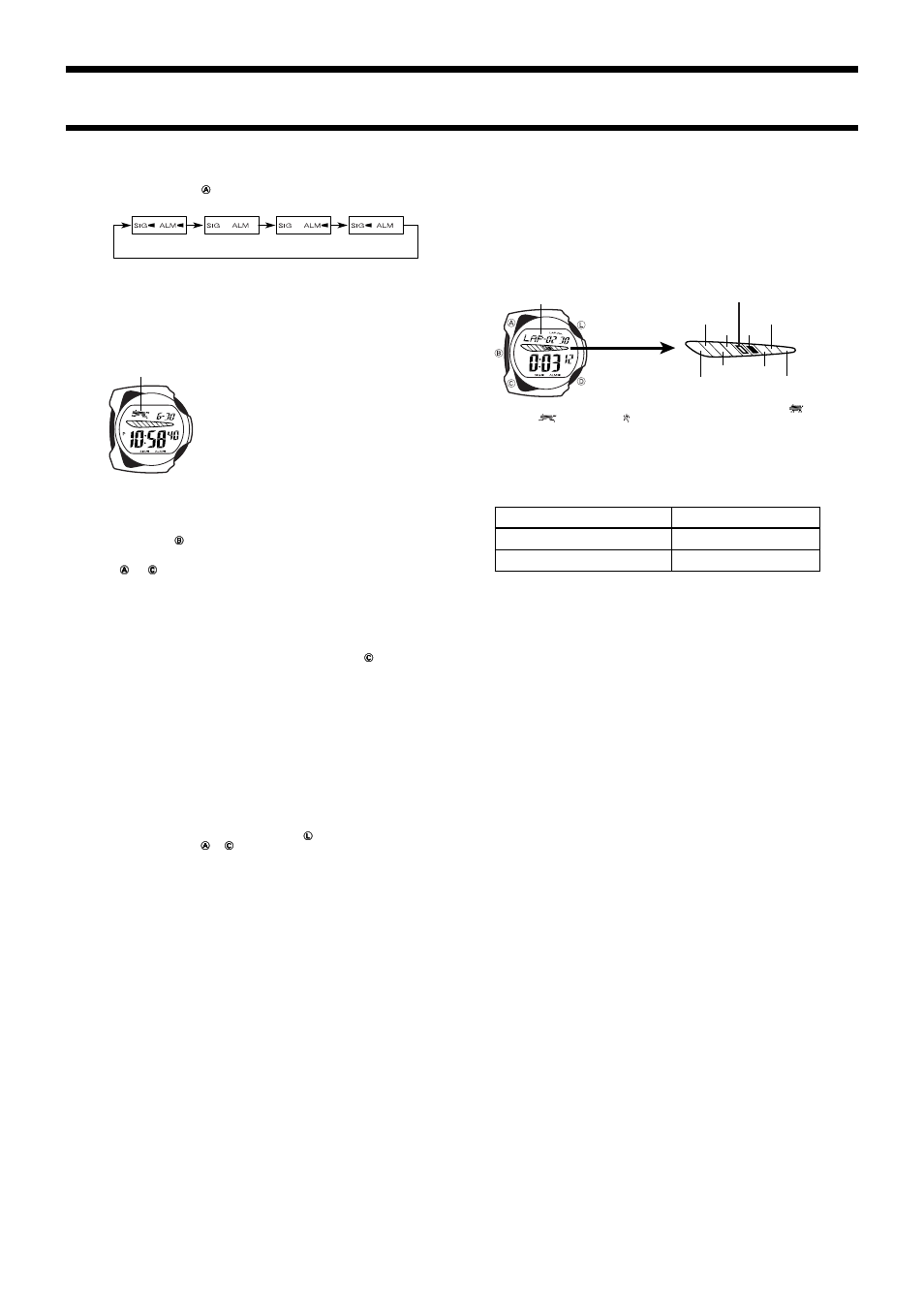 G-Shock G-8000F-9B User Manual | Page 3 / 3