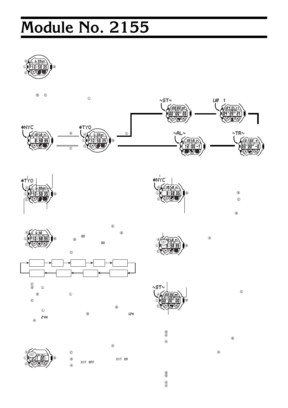 G-Shock GE-2000-1 User Manual | 3 pages