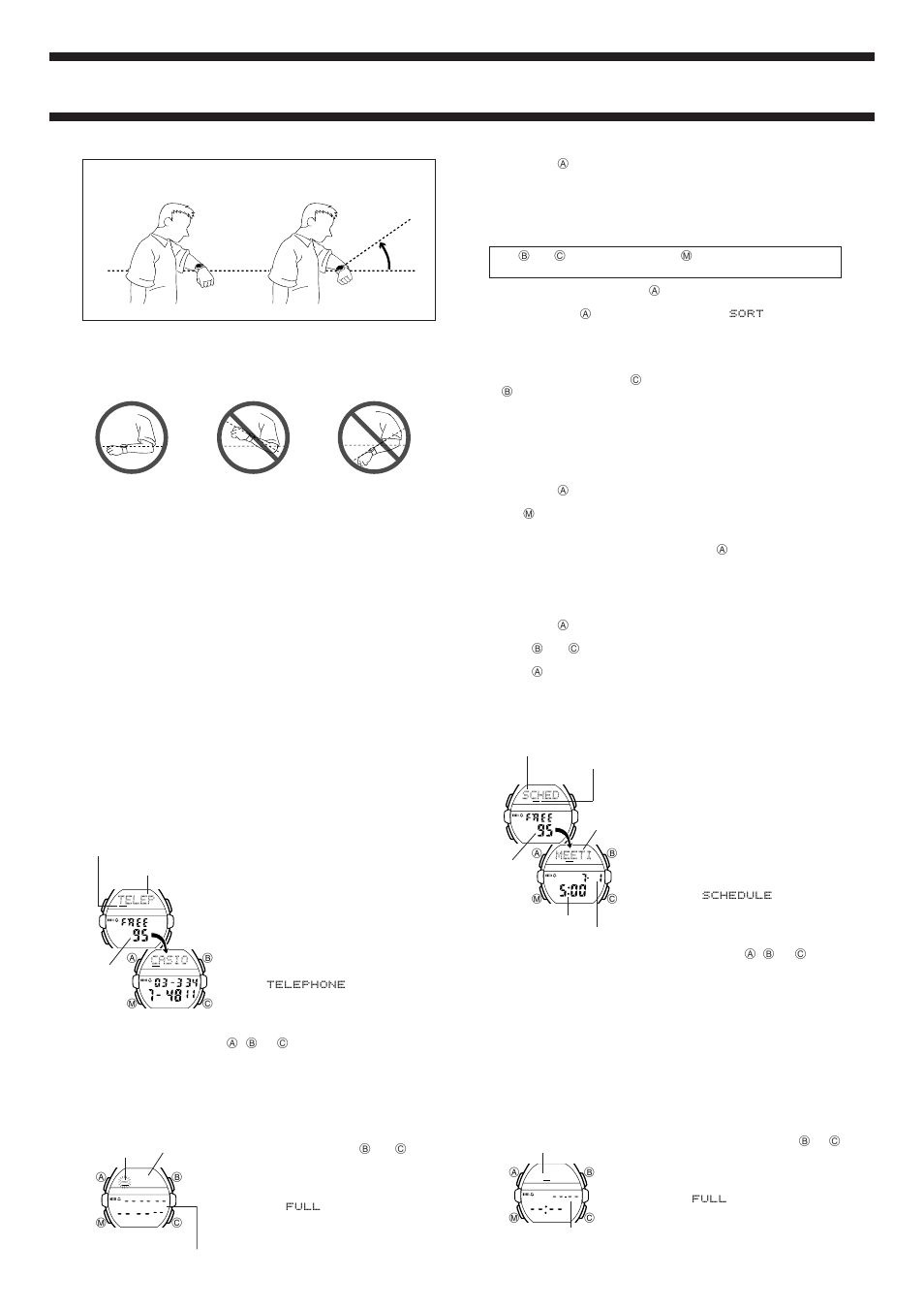 G-Shock GT-000C-1 User Manual | Page 2 / 5