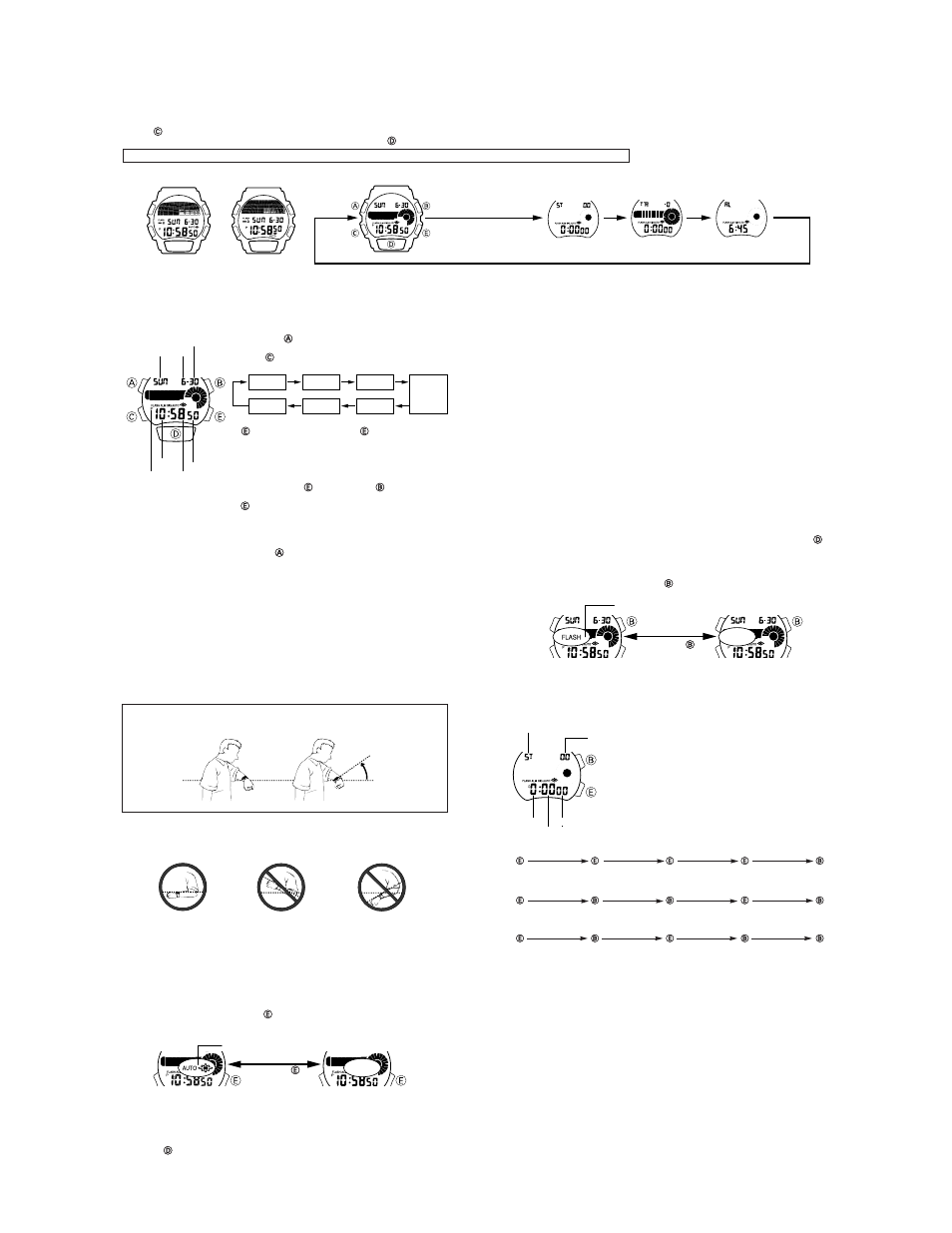 G-Shock GT-005B-2 User Manual | 2 pages