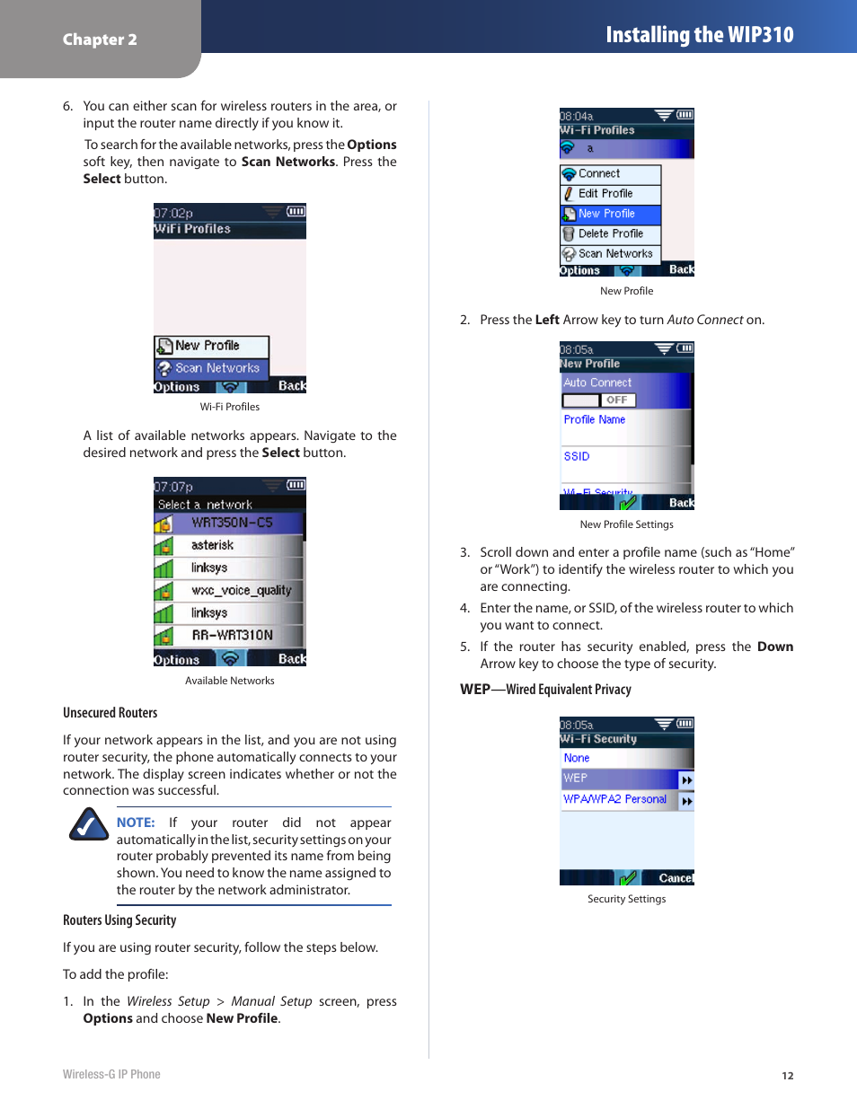 Installing the wip310 | Cisco WIP310 User Manual | Page 16 / 56