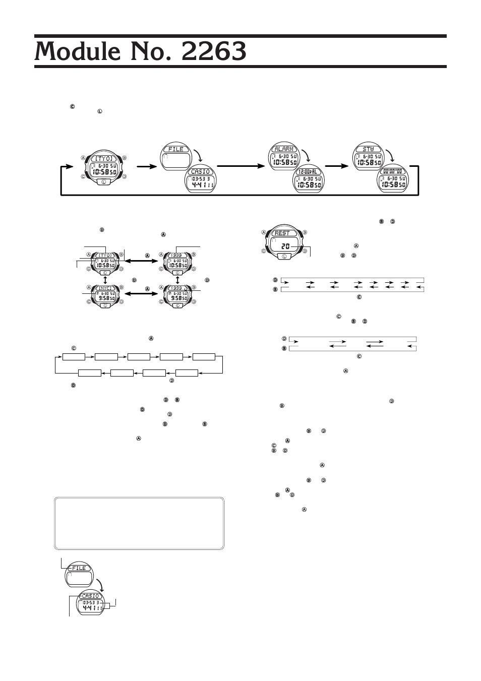 G-Shock GT-2000-1M User Manual | 2 pages