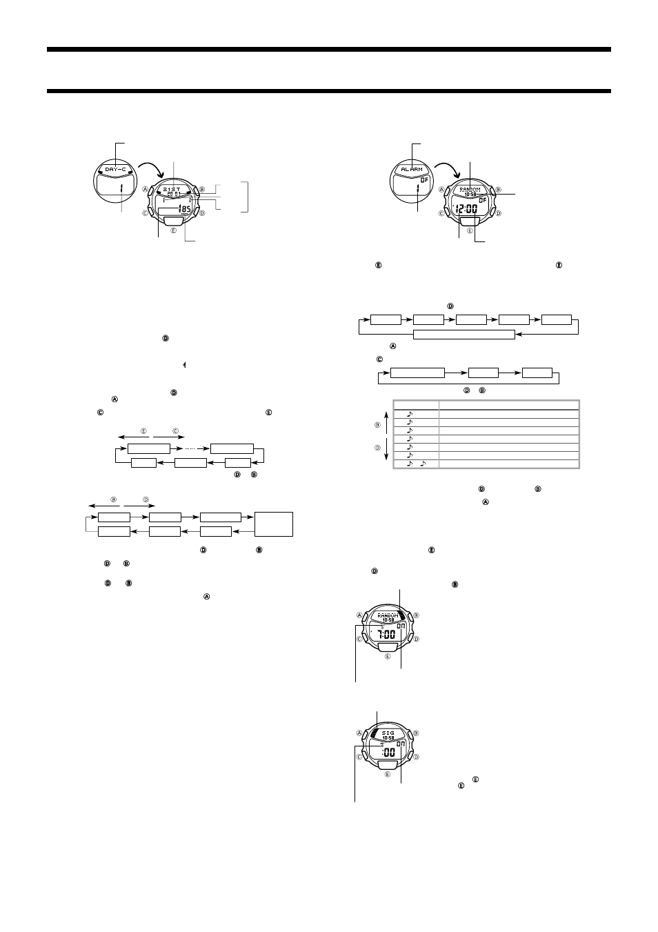 G-Shock GM-100-1A User Manual | Page 2 / 3