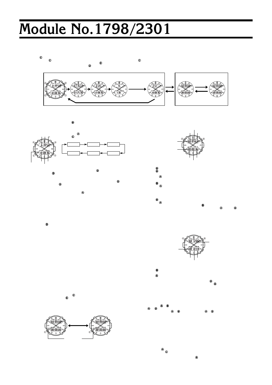 G-Shock GS-300-4B User Manual | 2 pages