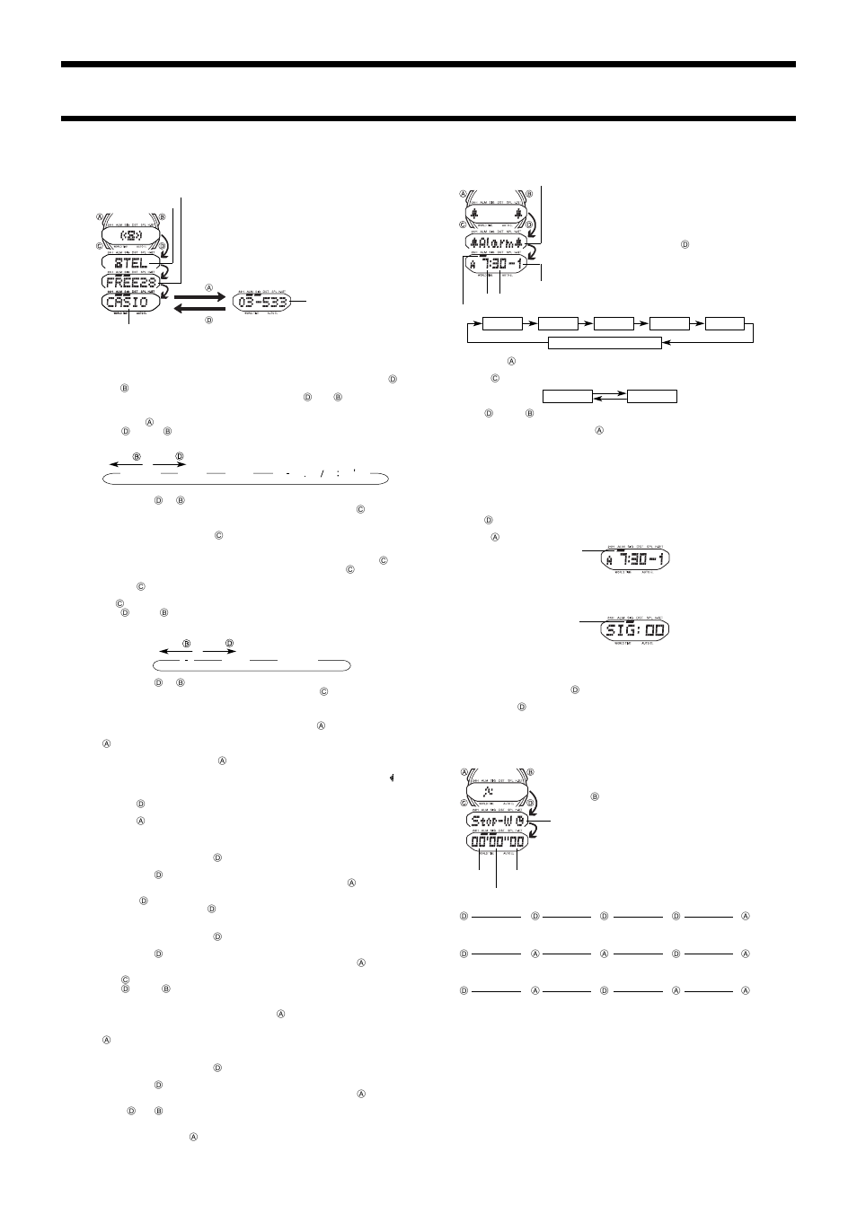 G-Shock GS-310-3A User Manual | Page 2 / 3