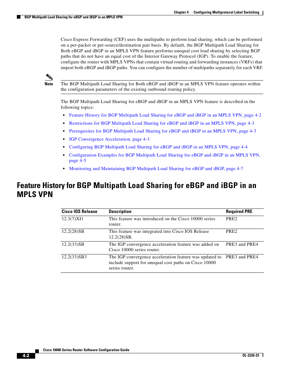 Cisco 10000 User Manual | Page 134 / 556