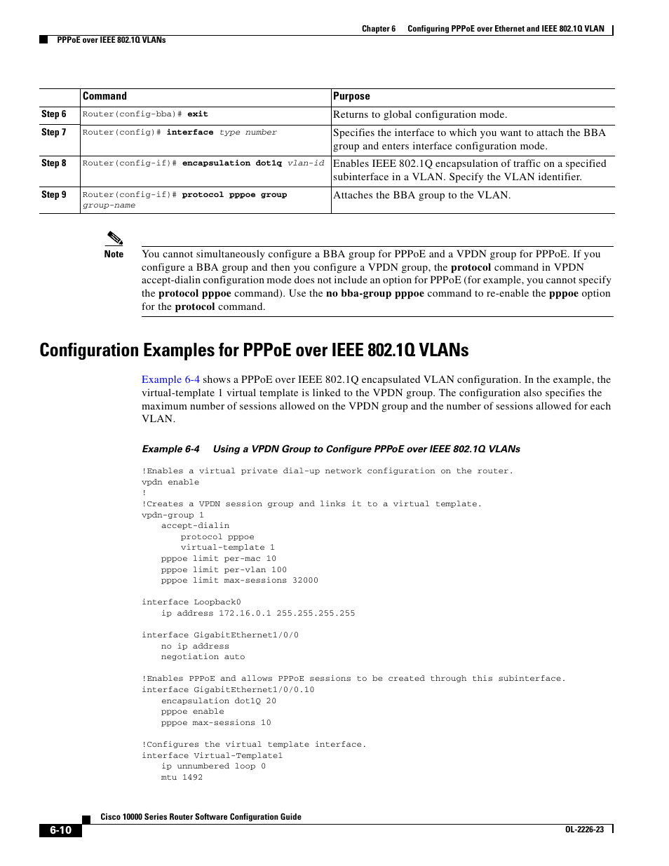 Cisco 10000 User Manual | Page 226 / 556