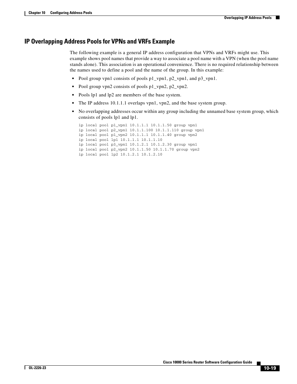 Cisco 10000 User Manual | Page 289 / 556