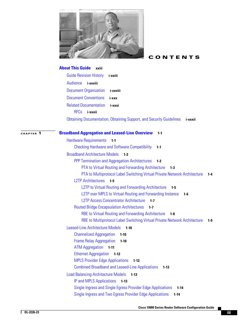 Cisco 10000 User Manual | Page 3 / 556