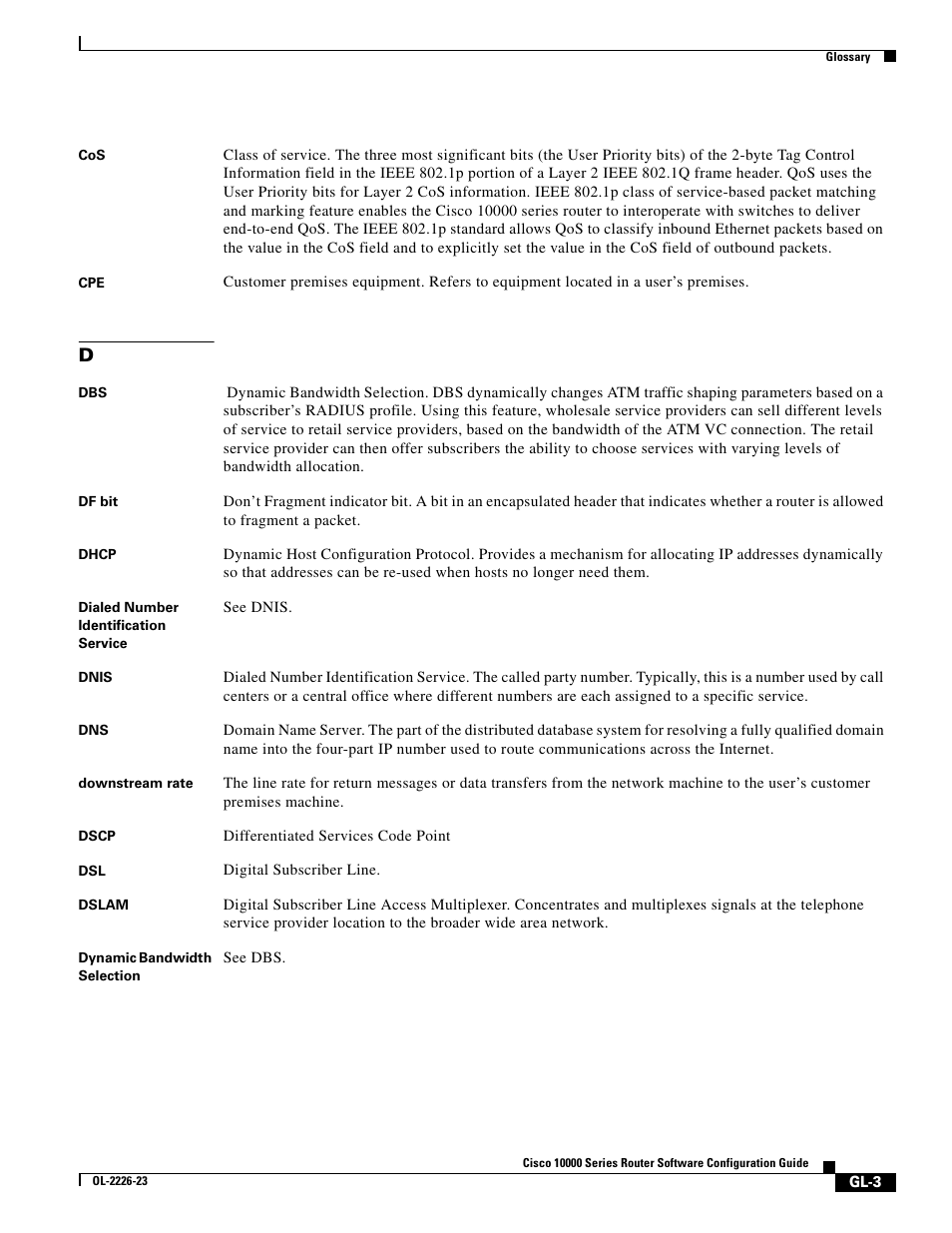 Cisco 10000 User Manual | Page 519 / 556