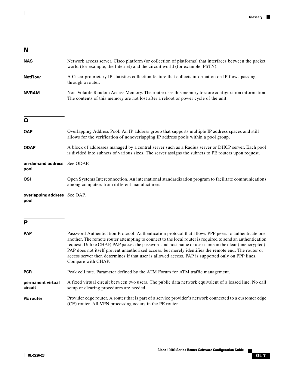 Cisco 10000 User Manual | Page 523 / 556