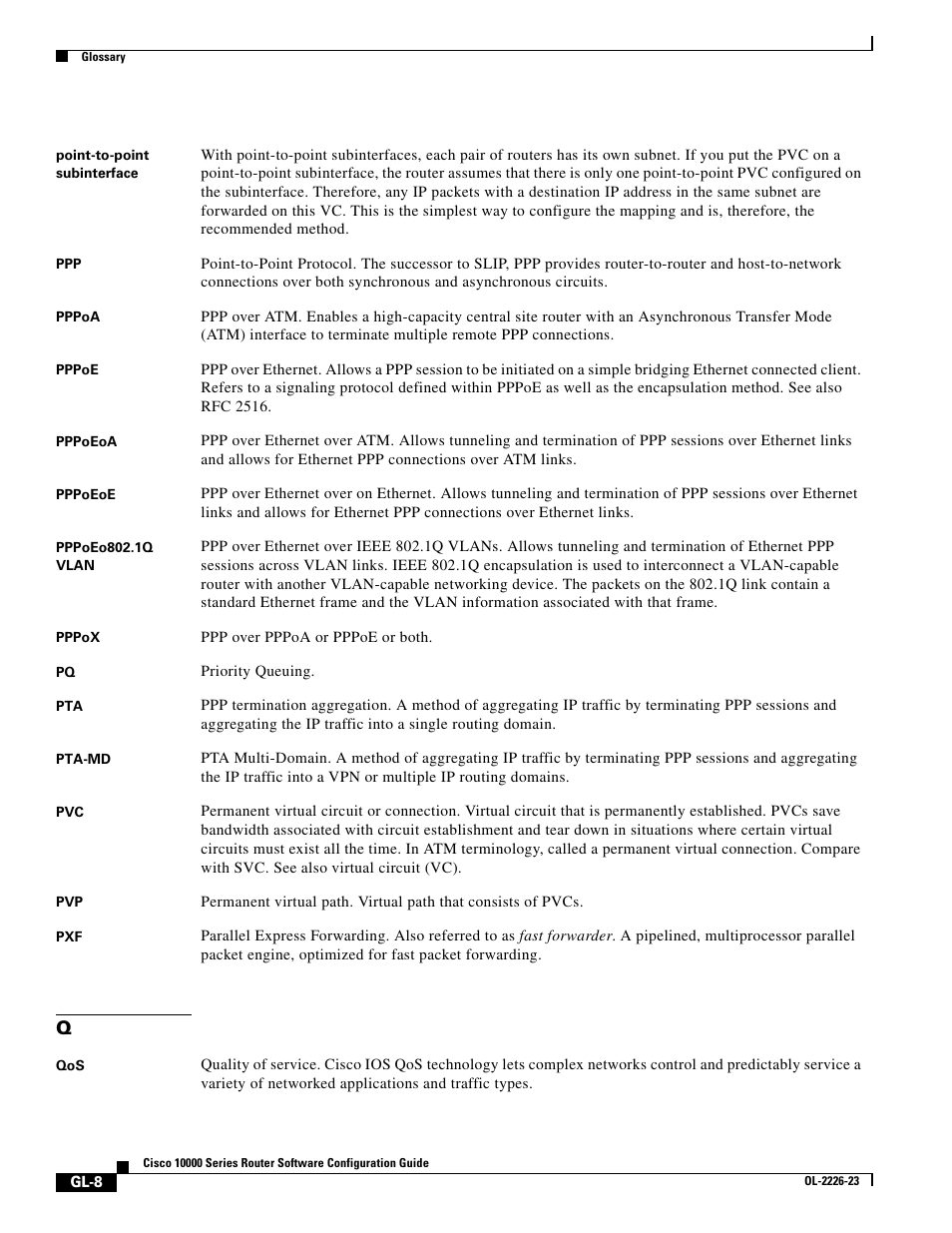 Cisco 10000 User Manual | Page 524 / 556