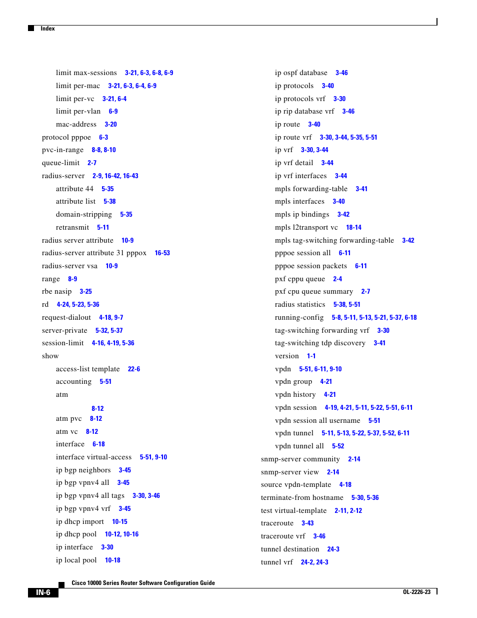 Cisco 10000 User Manual | Page 534 / 556