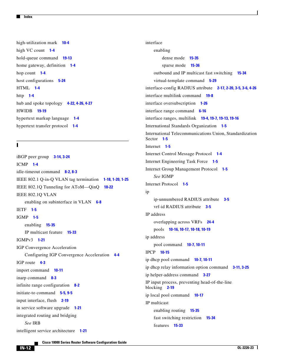 Cisco 10000 User Manual | Page 540 / 556