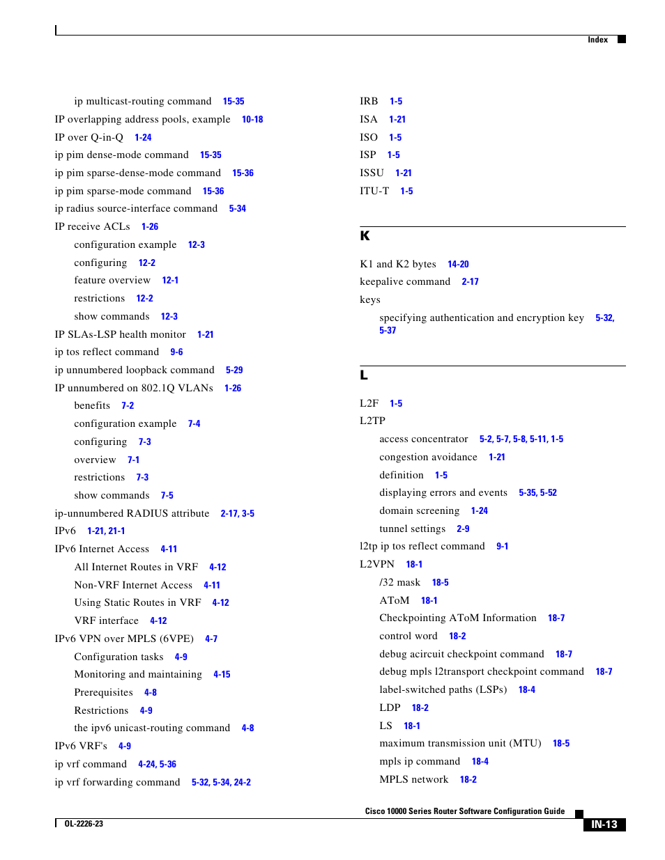 Cisco 10000 User Manual | Page 541 / 556