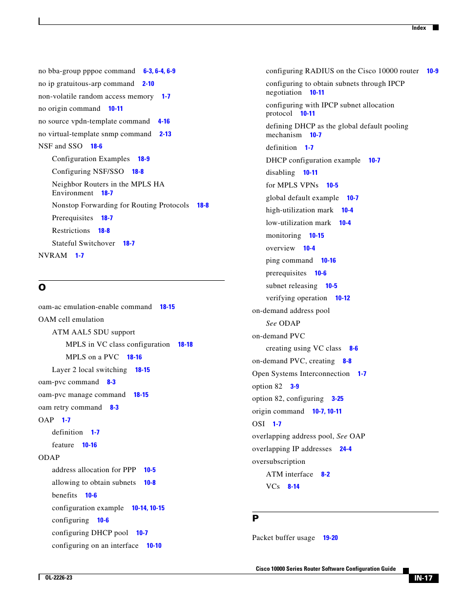 Cisco 10000 User Manual | Page 545 / 556