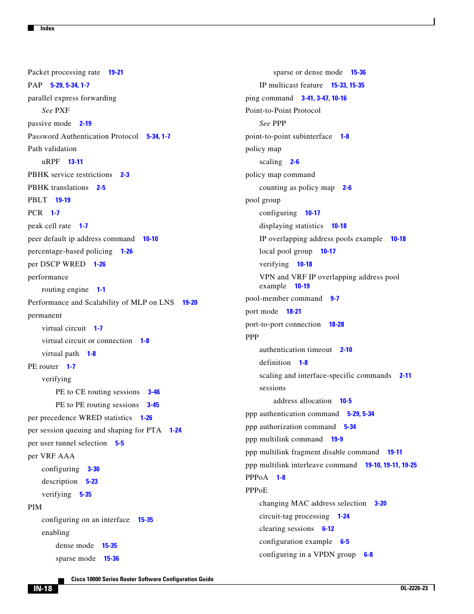 Cisco 10000 User Manual | Page 546 / 556