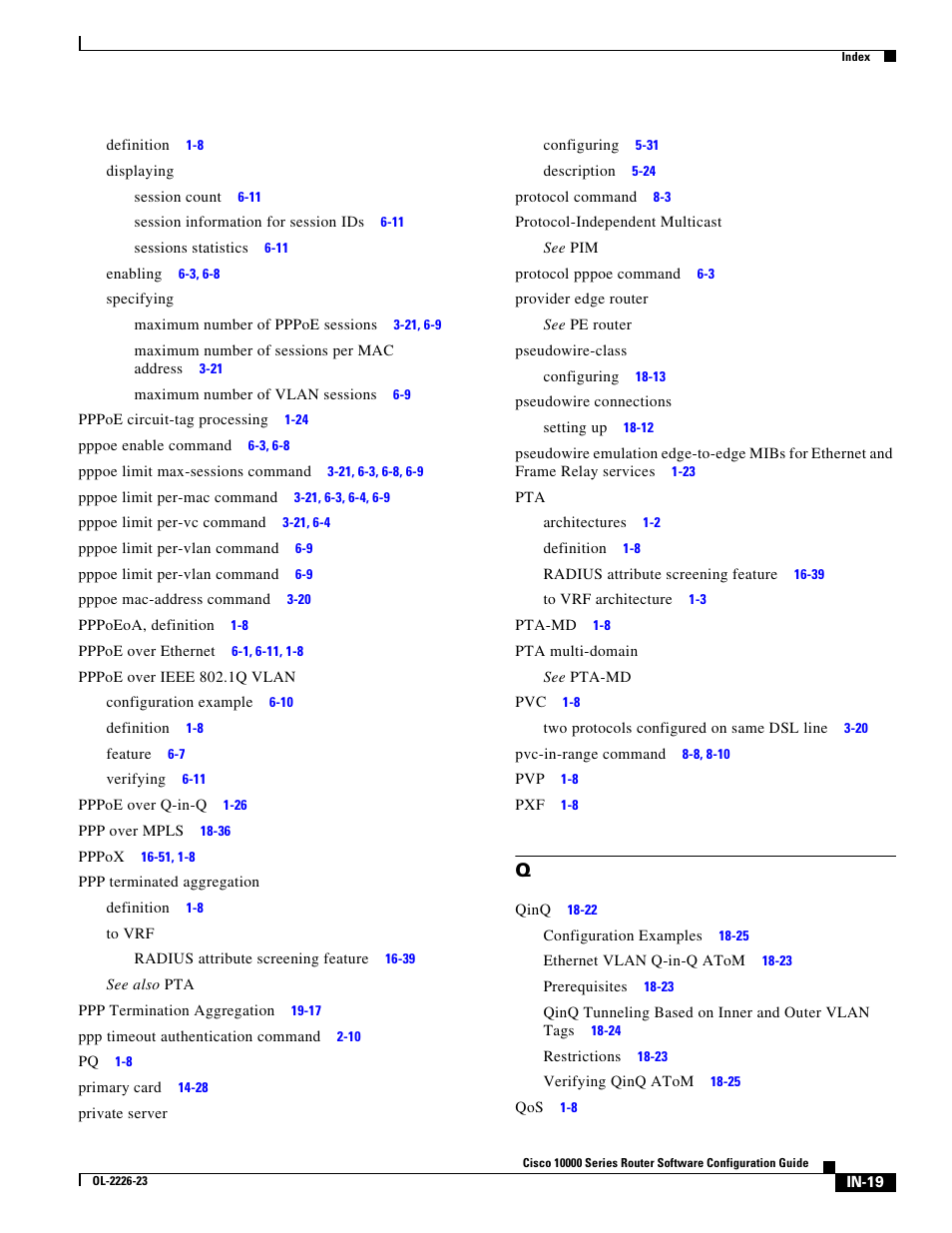 Cisco 10000 User Manual | Page 547 / 556