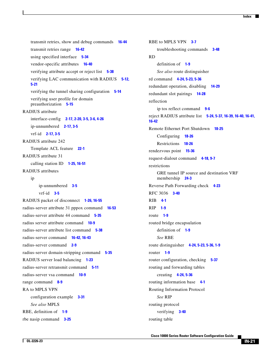 Cisco 10000 User Manual | Page 549 / 556