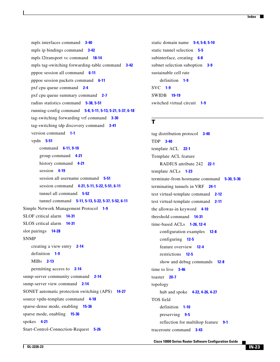 Cisco 10000 User Manual | Page 551 / 556