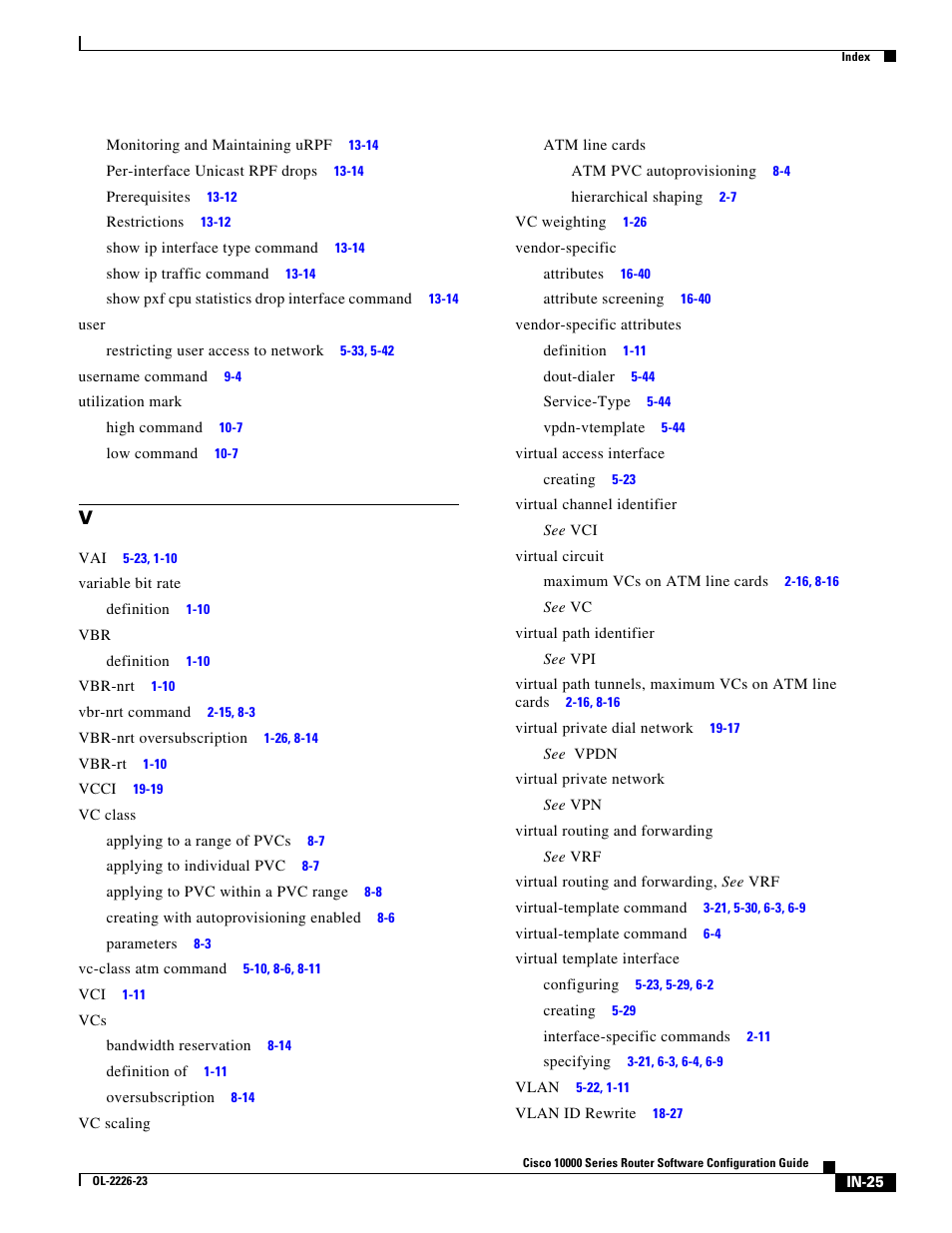 Cisco 10000 User Manual | Page 553 / 556