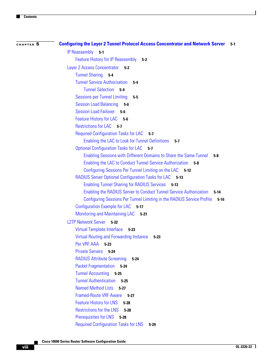 Cisco 10000 User Manual | Page 8 / 556