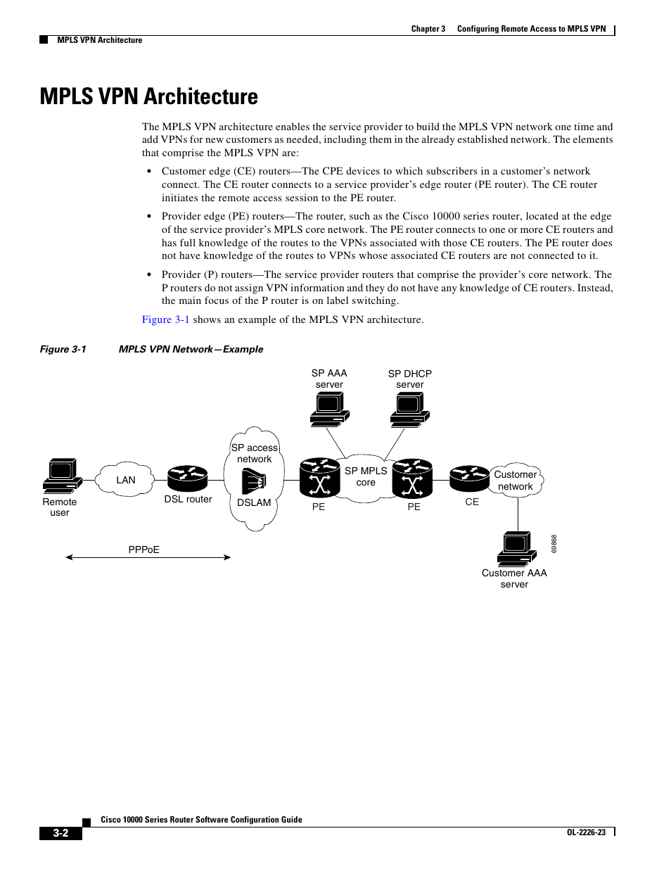 Mpls vpn architecture | Cisco 10000 User Manual | Page 84 / 556