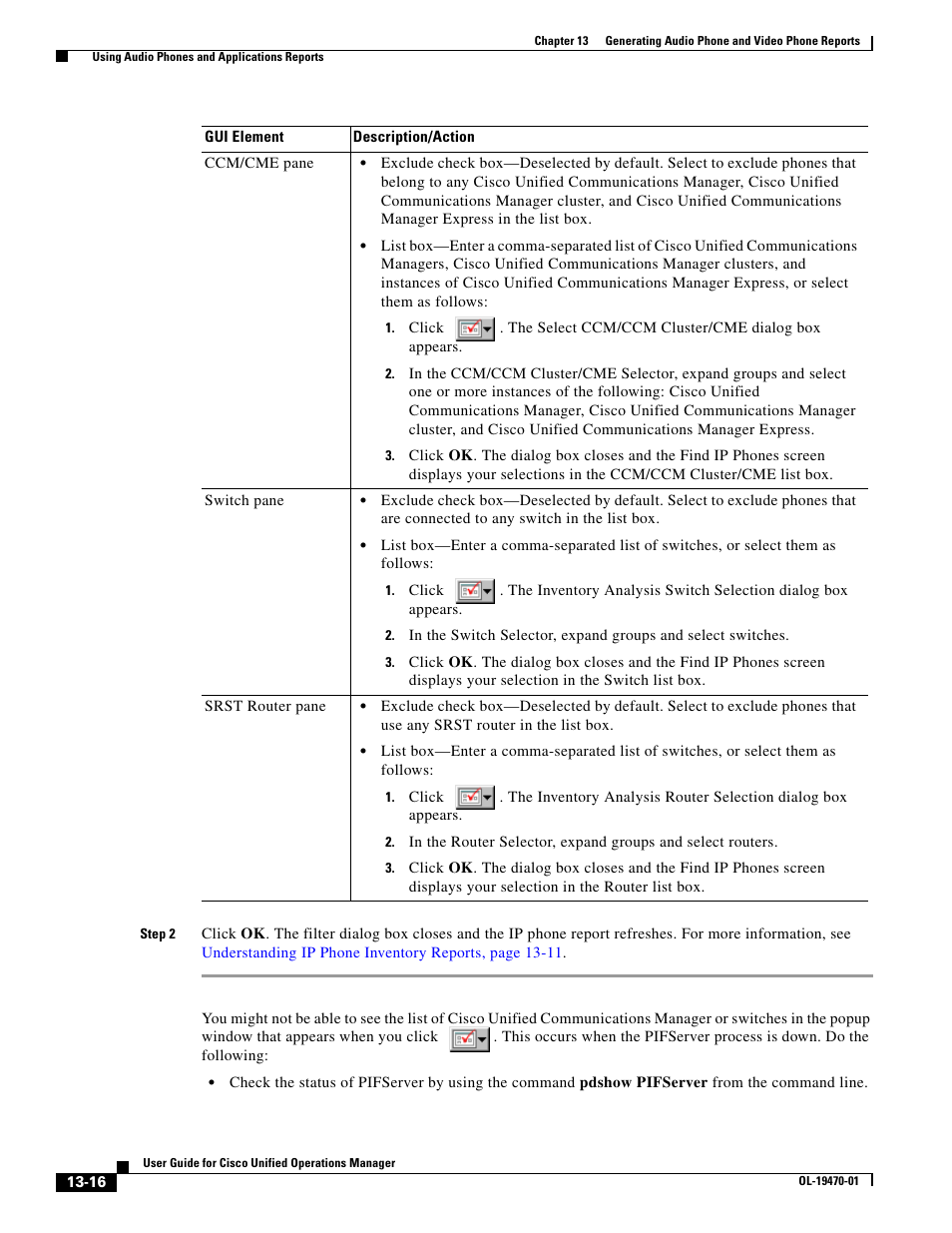 Cisco UNIFIED OPERATIONS MANAGER OL-19470-01 User Manual | Page 16 / 48