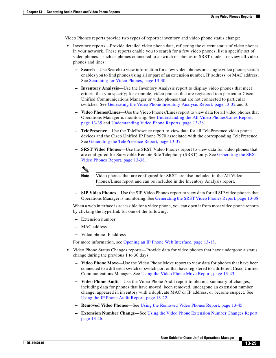 Cisco UNIFIED OPERATIONS MANAGER OL-19470-01 User Manual | Page 29 / 48