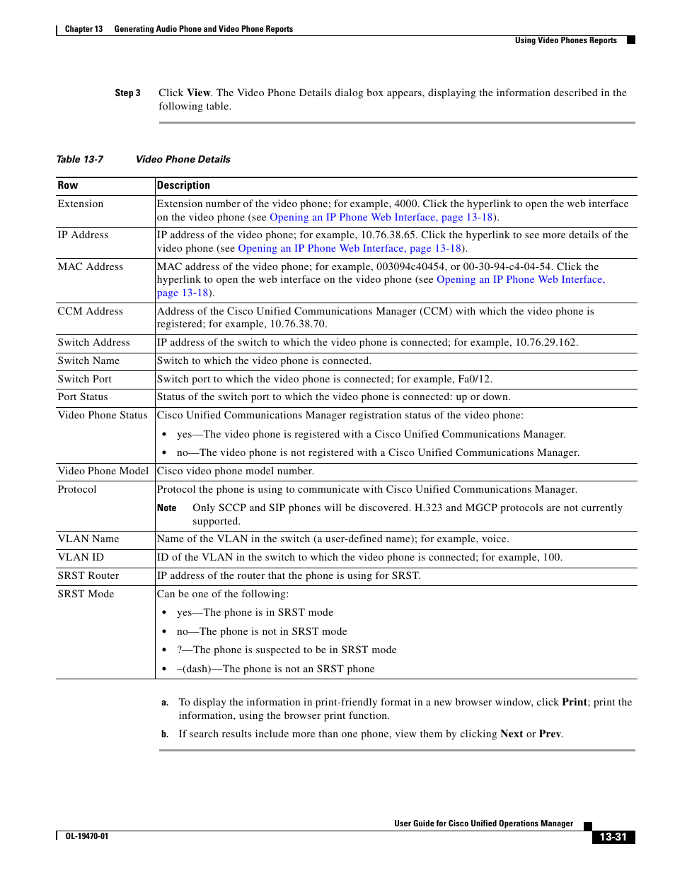 Cisco UNIFIED OPERATIONS MANAGER OL-19470-01 User Manual | Page 31 / 48