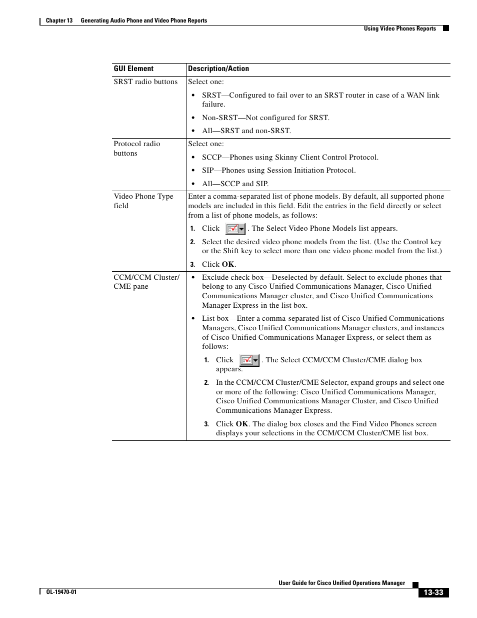 Cisco UNIFIED OPERATIONS MANAGER OL-19470-01 User Manual | Page 33 / 48