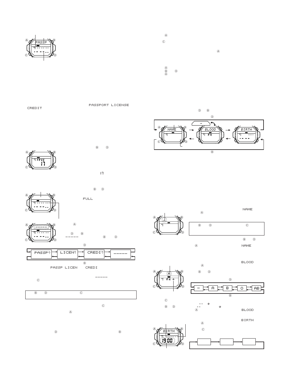 G-Shock MRG-200-7 User Manual | Page 2 / 3