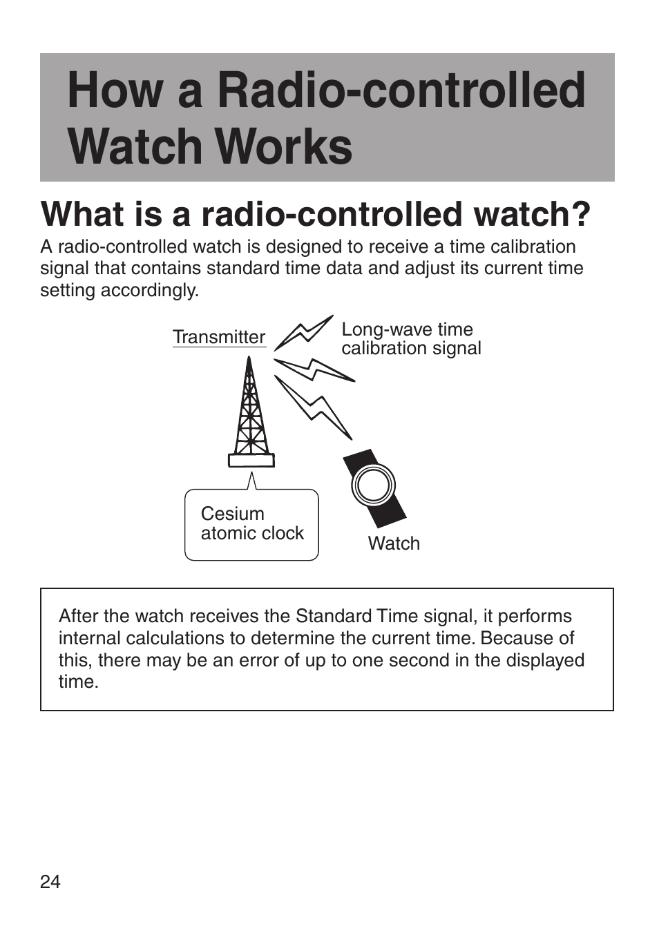 How a radio-controlled watch works, What is a radio-controlled watch | G-Shock MRG-8100B-1A User Manual | Page 25 / 92