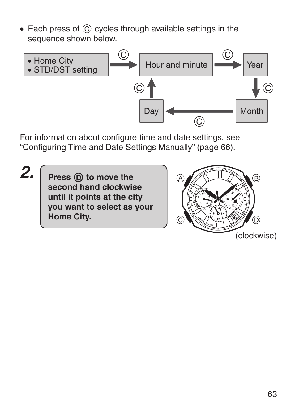 G-Shock MRG-8100B-1A User Manual | Page 64 / 92