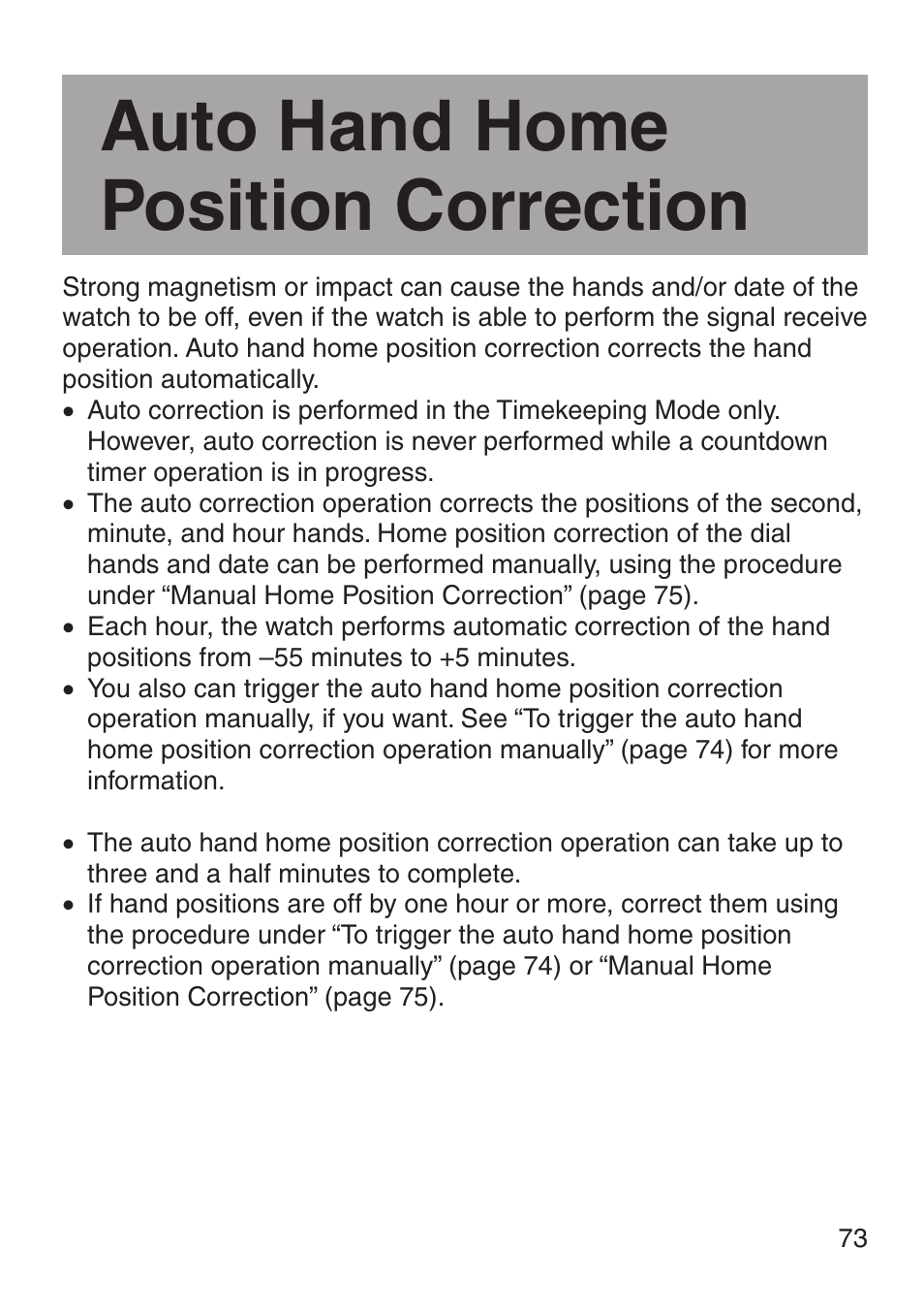 Auto hand home position correction | G-Shock MRG-8100B-1A User Manual | Page 74 / 92