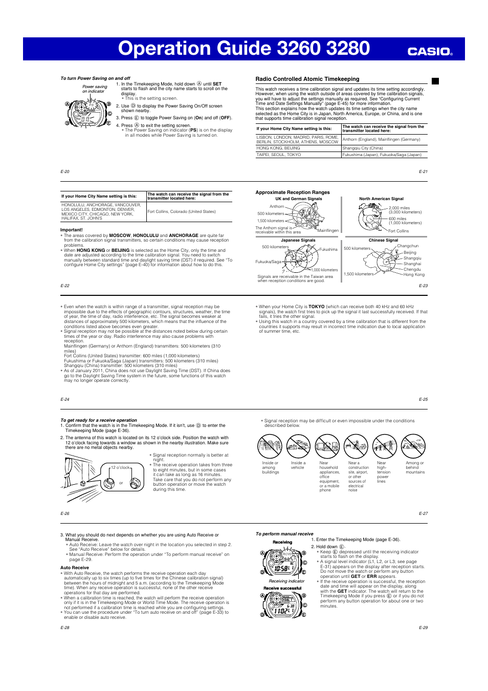 G-Shock GW-9300GY-1JF User Manual | Page 3 / 13