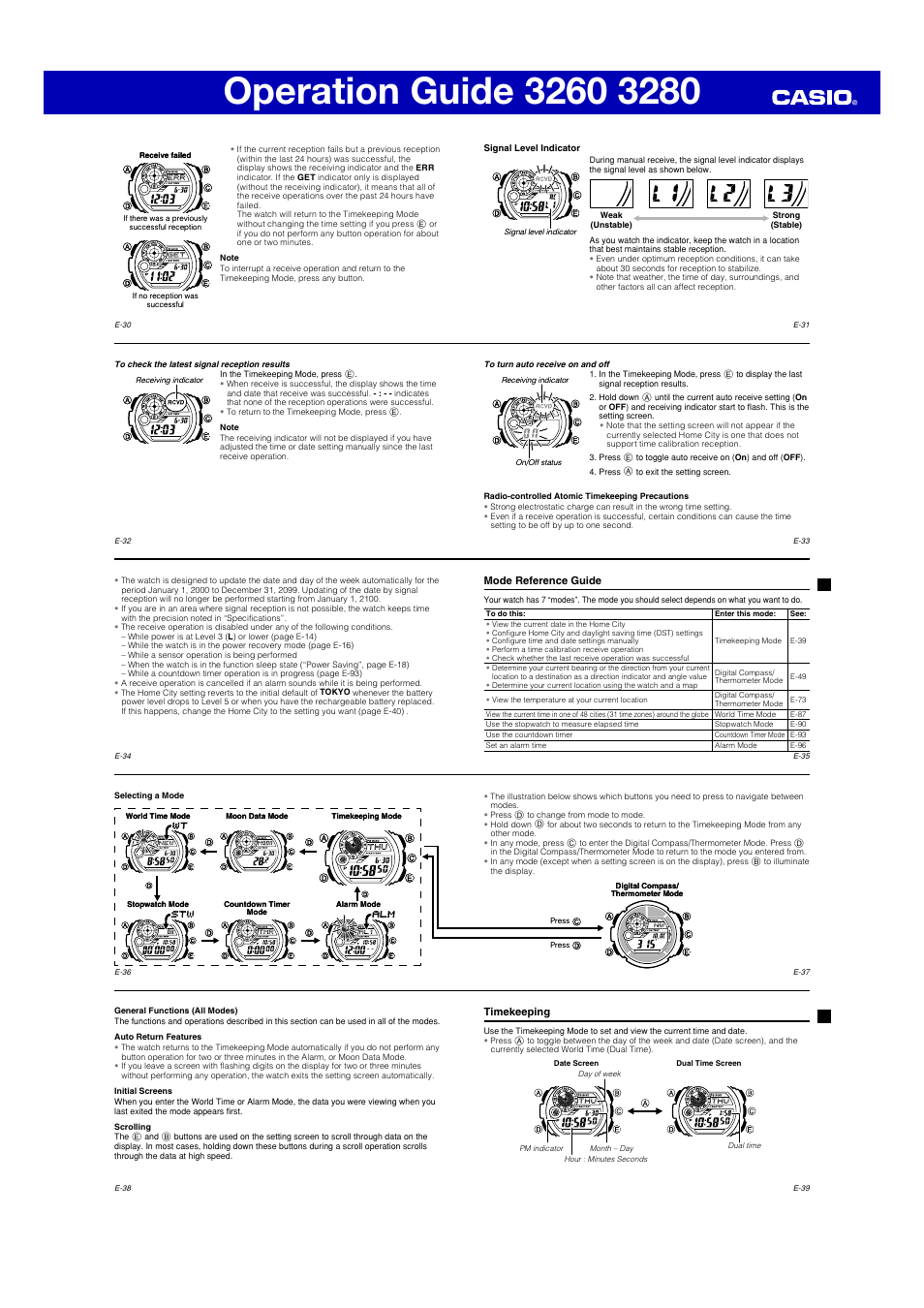 G-Shock GW-9300GY-1JF User Manual | Page 4 / 13