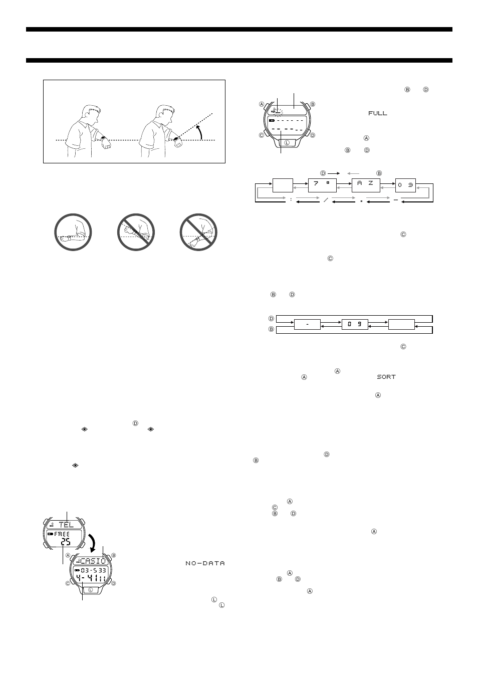 G-Shock DW-9300BM-1T User Manual | Page 2 / 5