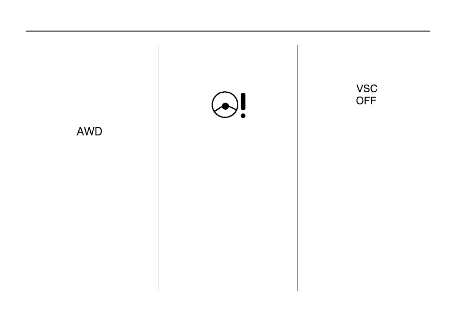 Service all-wheel drive light, Stabilitrak® indicator light, Service all-wheel drive | Light -18, Speed sensitive power, Steering (ssps) warning light -18, Stabilitrak, Indicator light -18, Indicator light | Pontiac 2010 Vibe User Manual | Page 100 / 318