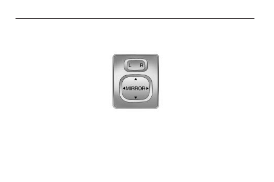 Exterior mirrors, Power mirrors, Folding mirrors | Power mirrors -10 folding mirrors -10 | Pontiac 2010 Vibe User Manual | Page 16 / 318