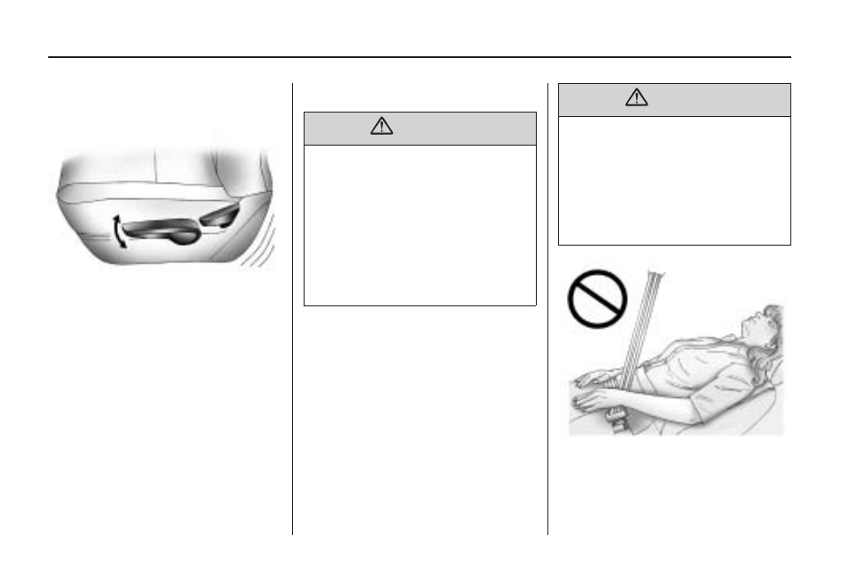 Seat adjustment, Reclining seatbacks, Seat adjustment -4 reclining seatbacks -4 | Pontiac 2010 Vibe User Manual | Page 24 / 318